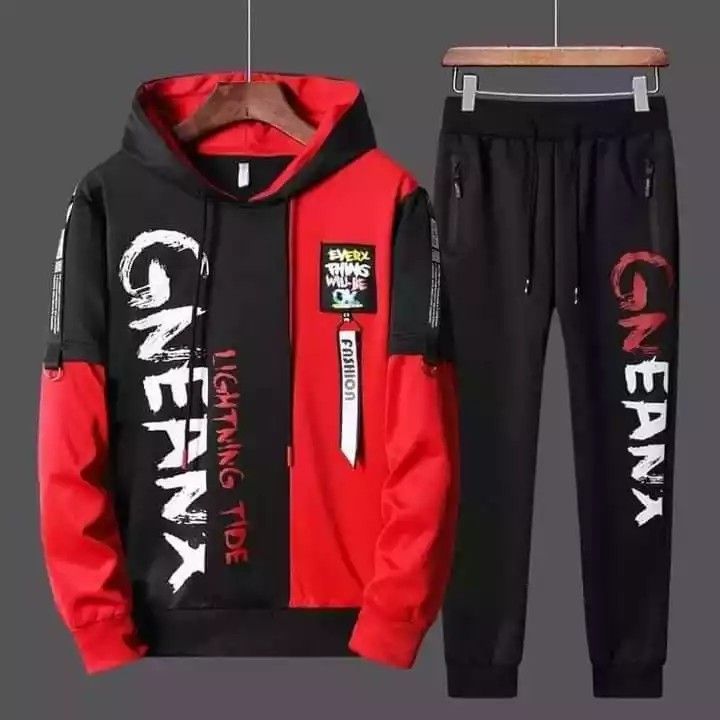 Men’s Printed Winter Tracksuit Set – Stylish Hoodie & Jogger Pants | 786496