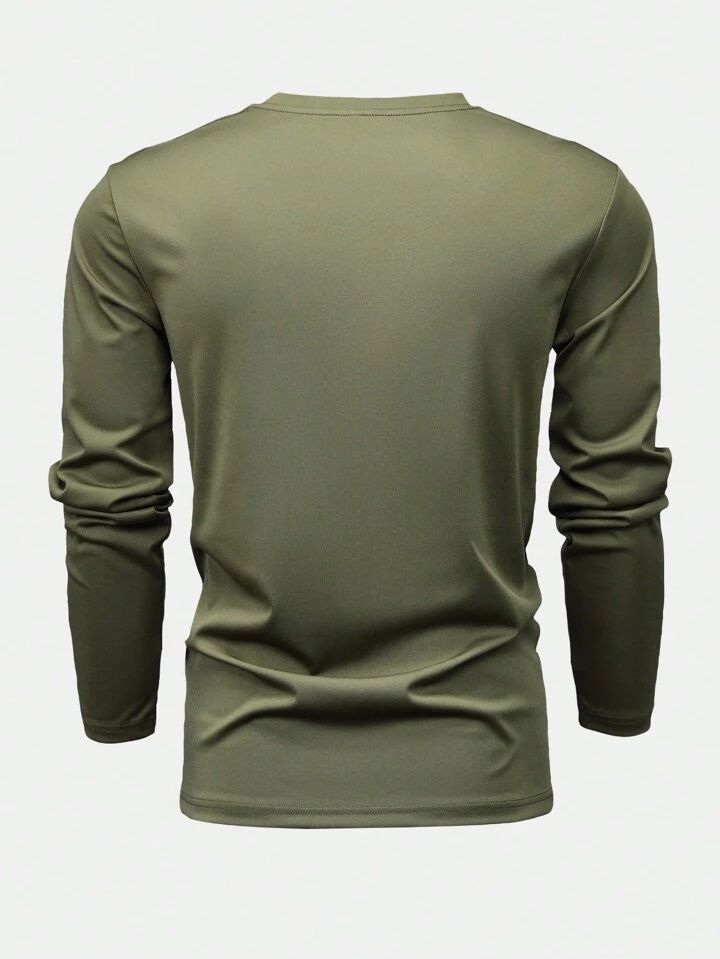 Men's Printed Full Sleeve T-Shirt