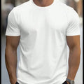 Men's Basic Solid Color T-Shirts.