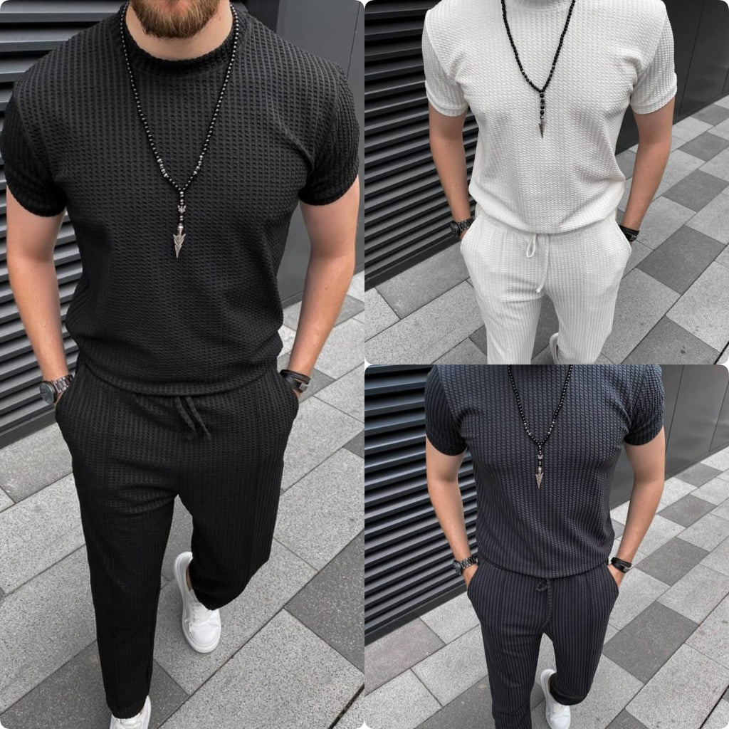 Pack of 3 old money Tracksuits for Men – Stylish & Comfortable Article#8701