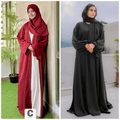Buy 1 Get 1 FREE Premium Georgette Abaya with Stoles All Sizes Available
