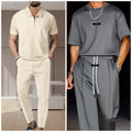 Buy 1 Get 1 Free Corduroy Tracksuit for Men | Spring & Summer Wear | 8401